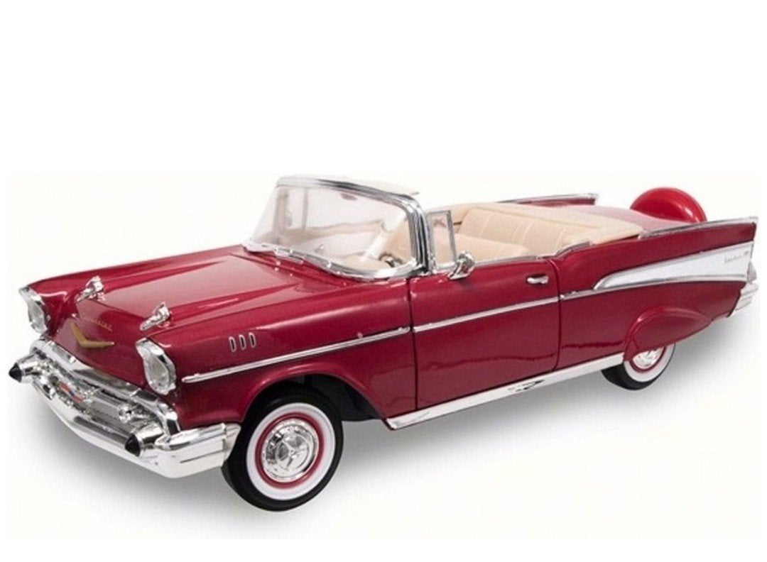 chevrolet bel air 1957 modelauto 1:18, Ophalen of Verzenden, Nieuw, Auto, Overige merken