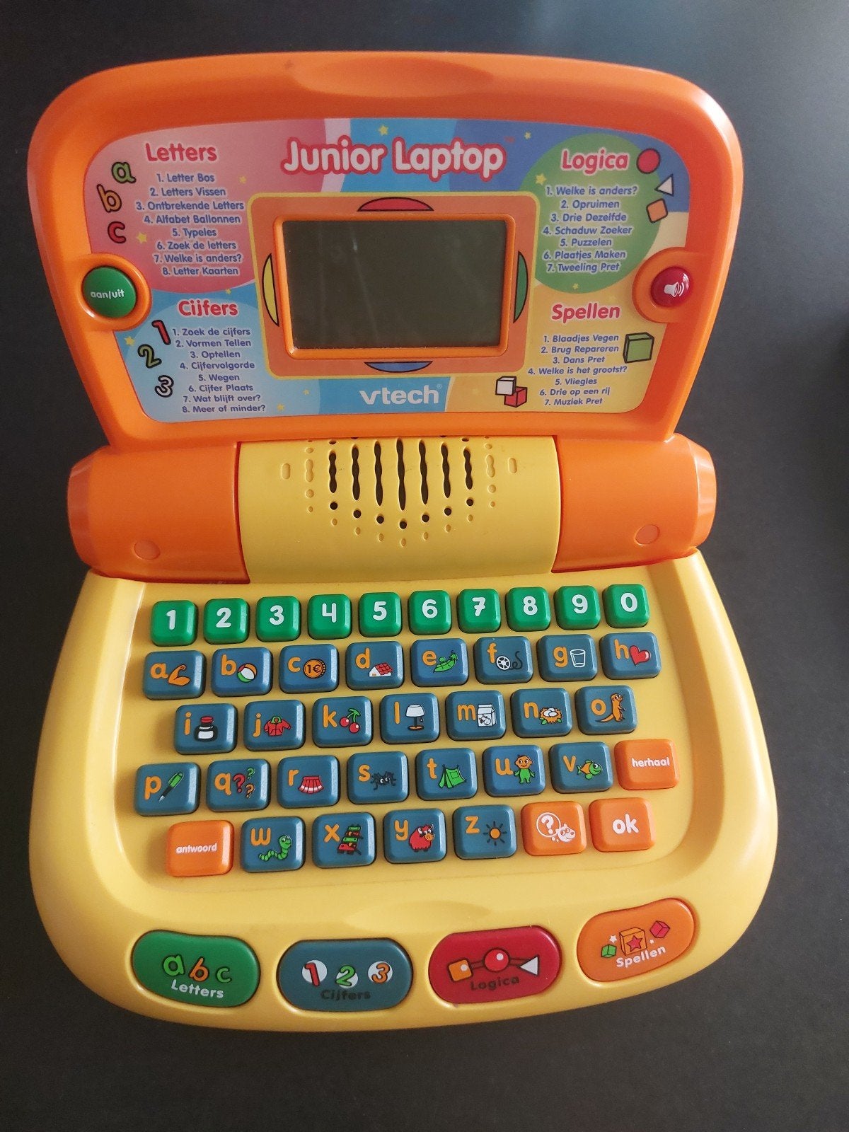 VTech Junior Laptop - Educatief Speelgoed, Ophalen, Gebruikt, Taal en Lezen, Met geluid