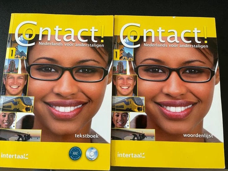 Contact! Nederlands voor anderstaligen - Tekstboek & Woorden, Boeken, Ophalen of Verzenden, Alpha, Zo goed als nieuw, Overige niveaus