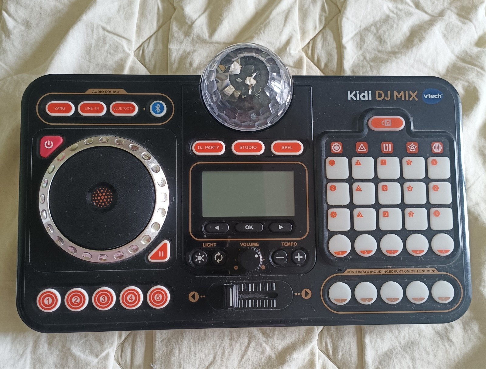 Vtech Kidi DJ Mix met discolamp en Bluetooth, Ophalen, Jongen of Meisje