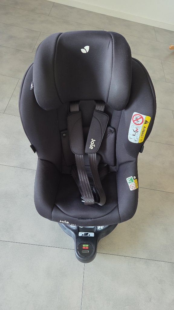 Joie i-Spin E 360 autostoeltje Coal - Zo goed als nieuw, Kinderen en Baby's, Overige merken, Verstelbare rugleuning, 0 t/m 18 kg
