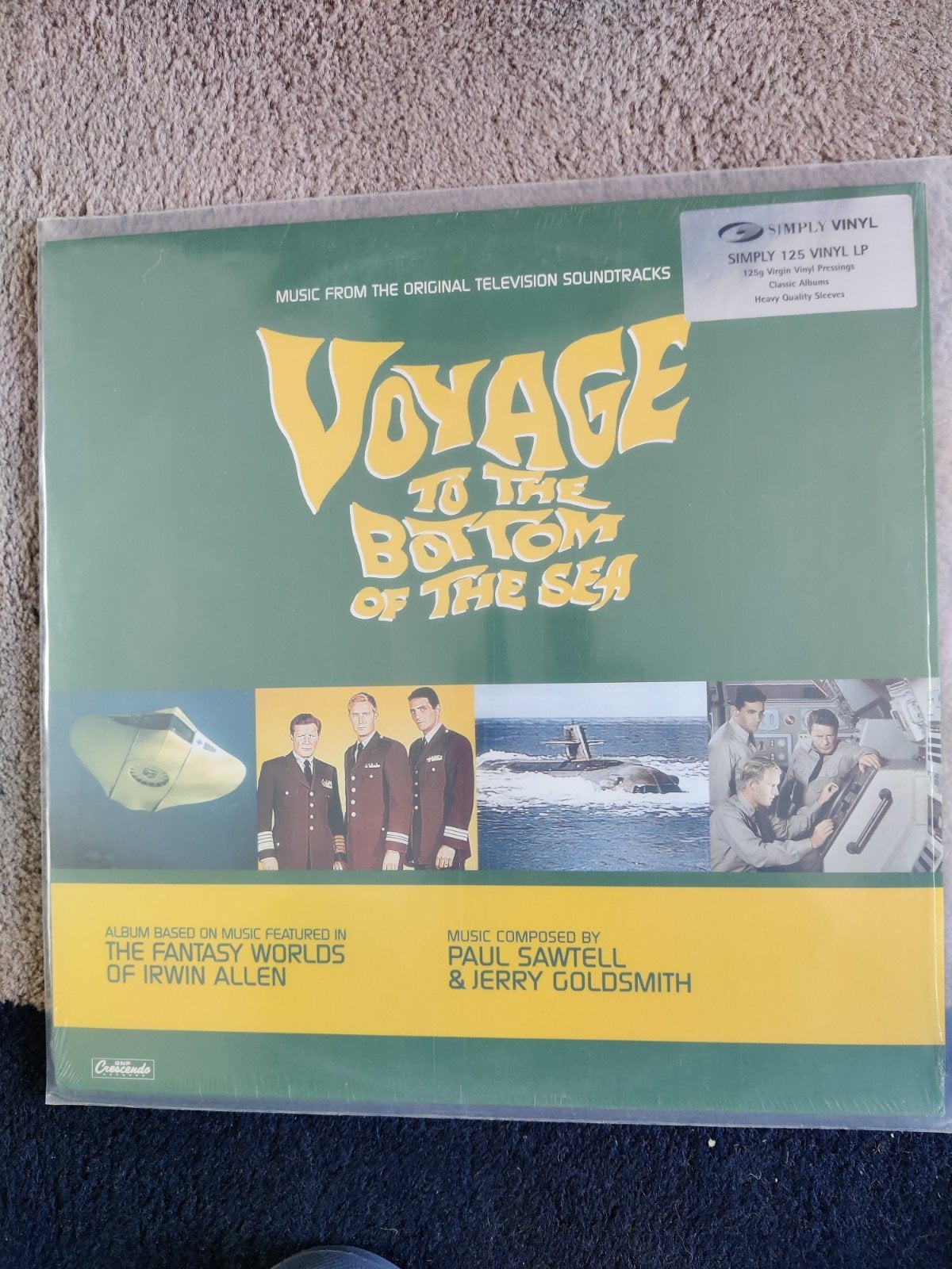 Irwin Allen TV Series Soundtracks Vinyl set ZGAN, Ophalen of Verzenden, Zo goed als nieuw, 12 inch
