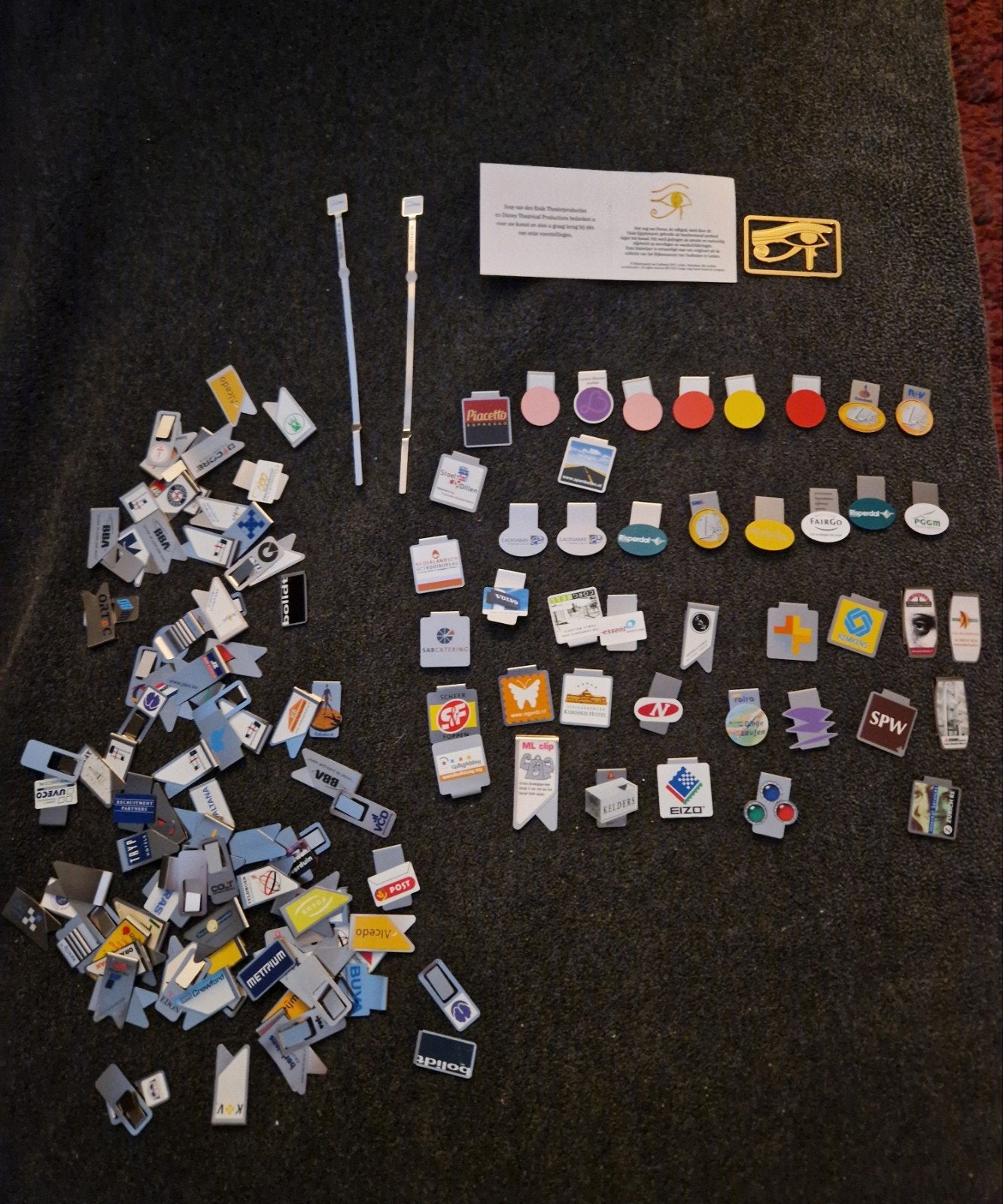Promoclips,  Markerclips, paperclips, Verzamelen, Overige Verzamelen, Gebruikt, Ophalen of Verzenden