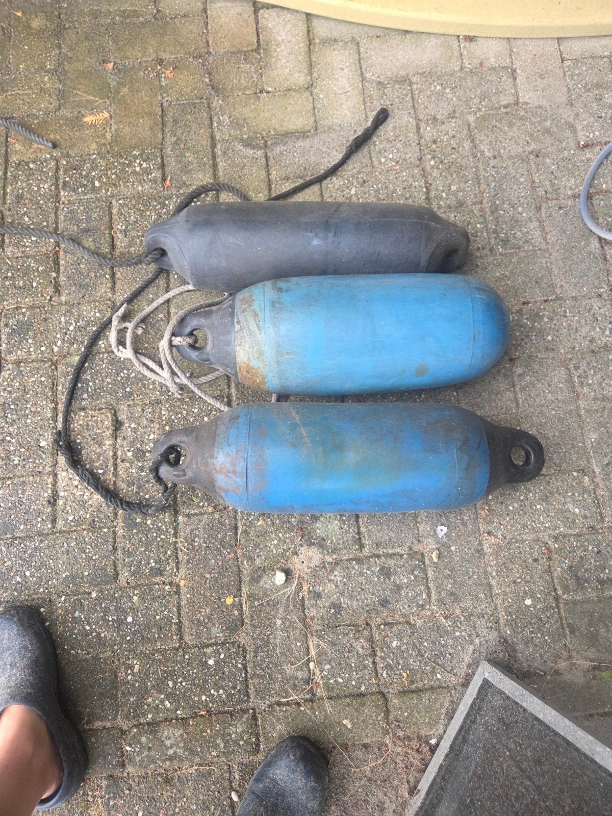 Stootwillen / Fenders voor boot - 3 stuks, Ophalen of Verzenden, Gebruikt, Overige typen