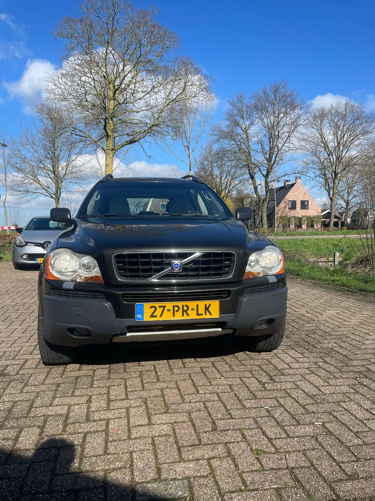 Volvo XC90 2.5 T Geartronic 2004 Groen 7-persoons LPG-G3, Auto's, Volvo, Beige, Xenon verlichting, 7 stoelen, 2521 cc