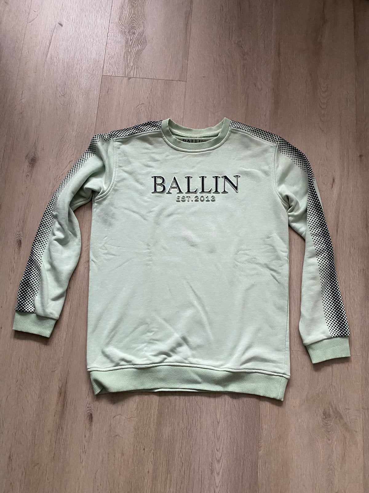 Jongens trui sweater lichtgroen van Ballin maat 164, Kinderen en Baby's, Ophalen of Verzenden, Gebruikt, Jongen, Trui of Vest