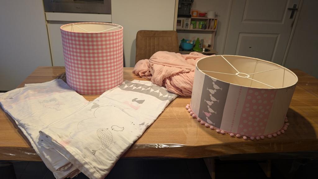 Meisjes slaapkamer aankleding decoratie lamp gordijn klamboe, Ophalen of Verzenden, Zo goed als nieuw, Lamp