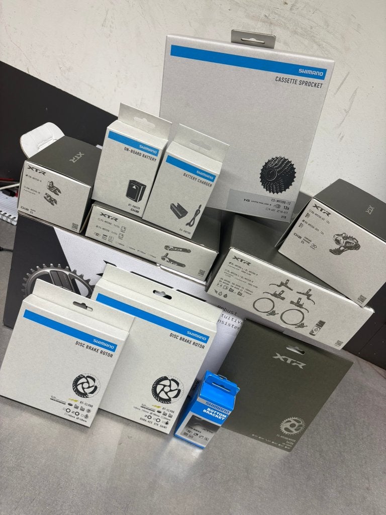 Simano XTR Di2 Volledige Groepset Nieuw, Overige typen, Nieuw, Ophalen of Verzenden, Stadsfiets