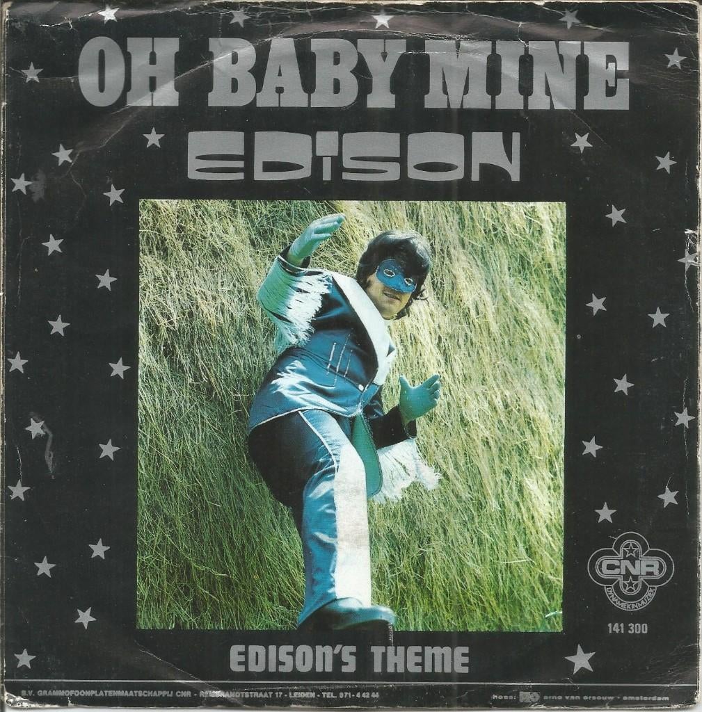 Edison – Oh Baby Mine (1975), Cd's en Dvd's, Vinyl Singles, Gebruikt, 7 inch, Single, Ophalen of Verzenden