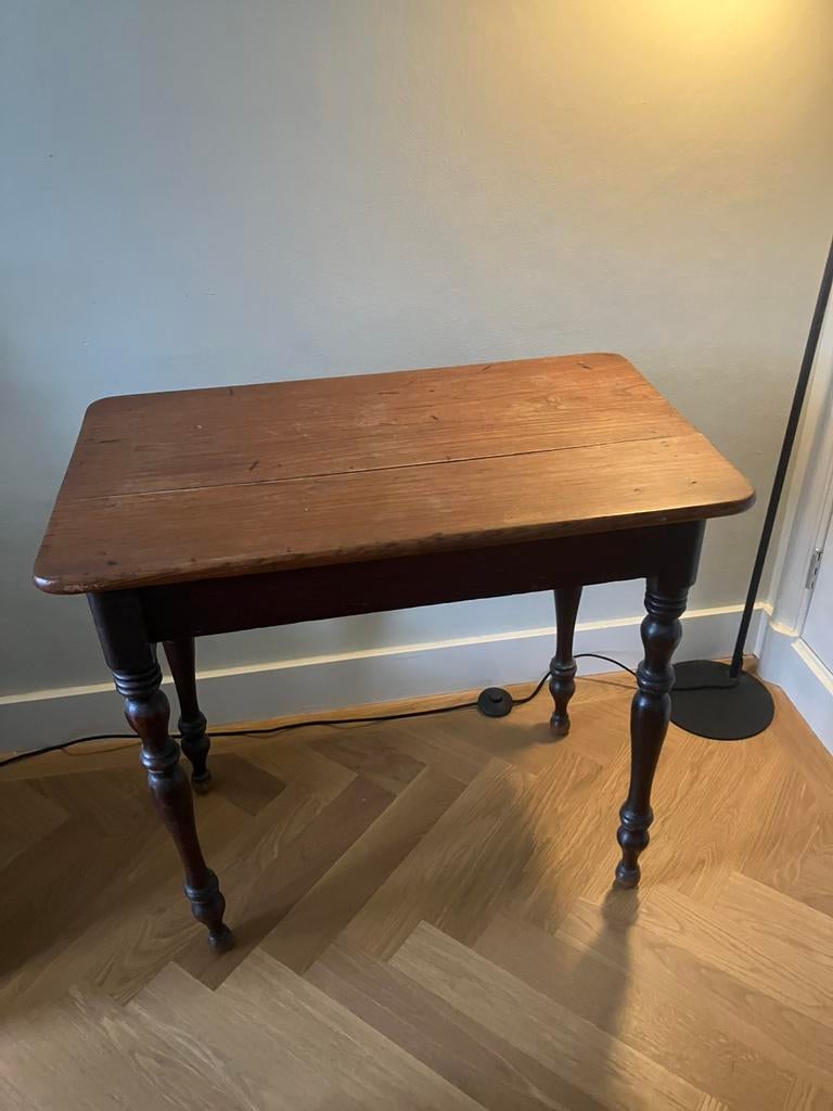 Houten tafeltje vintage, Ophalen