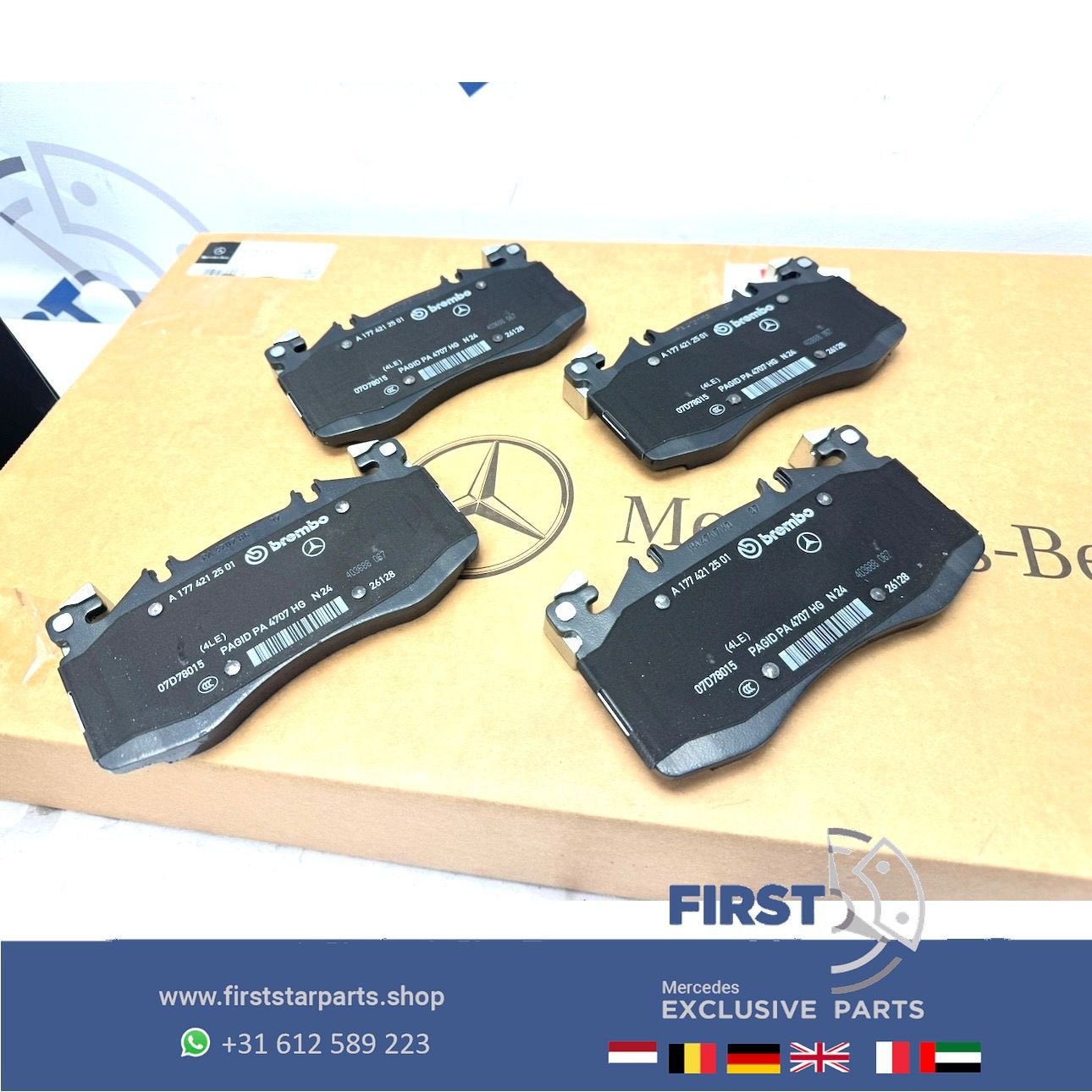 A0004202306 Mercedes REMBLOK SET A1774212501 W177 W118 H247