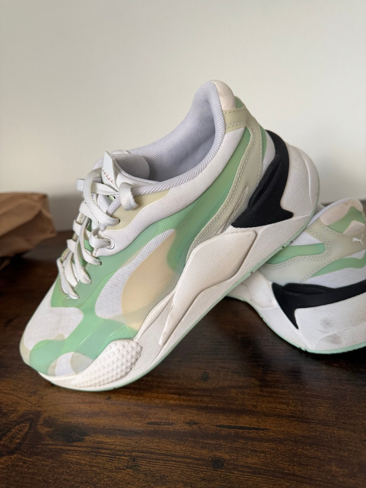 Puma RS-X³ sneakers dames maat 39 - Zo goed als nieuw, Ophalen of Verzenden, Zo goed als nieuw, Wit, Sneakers of Gympen