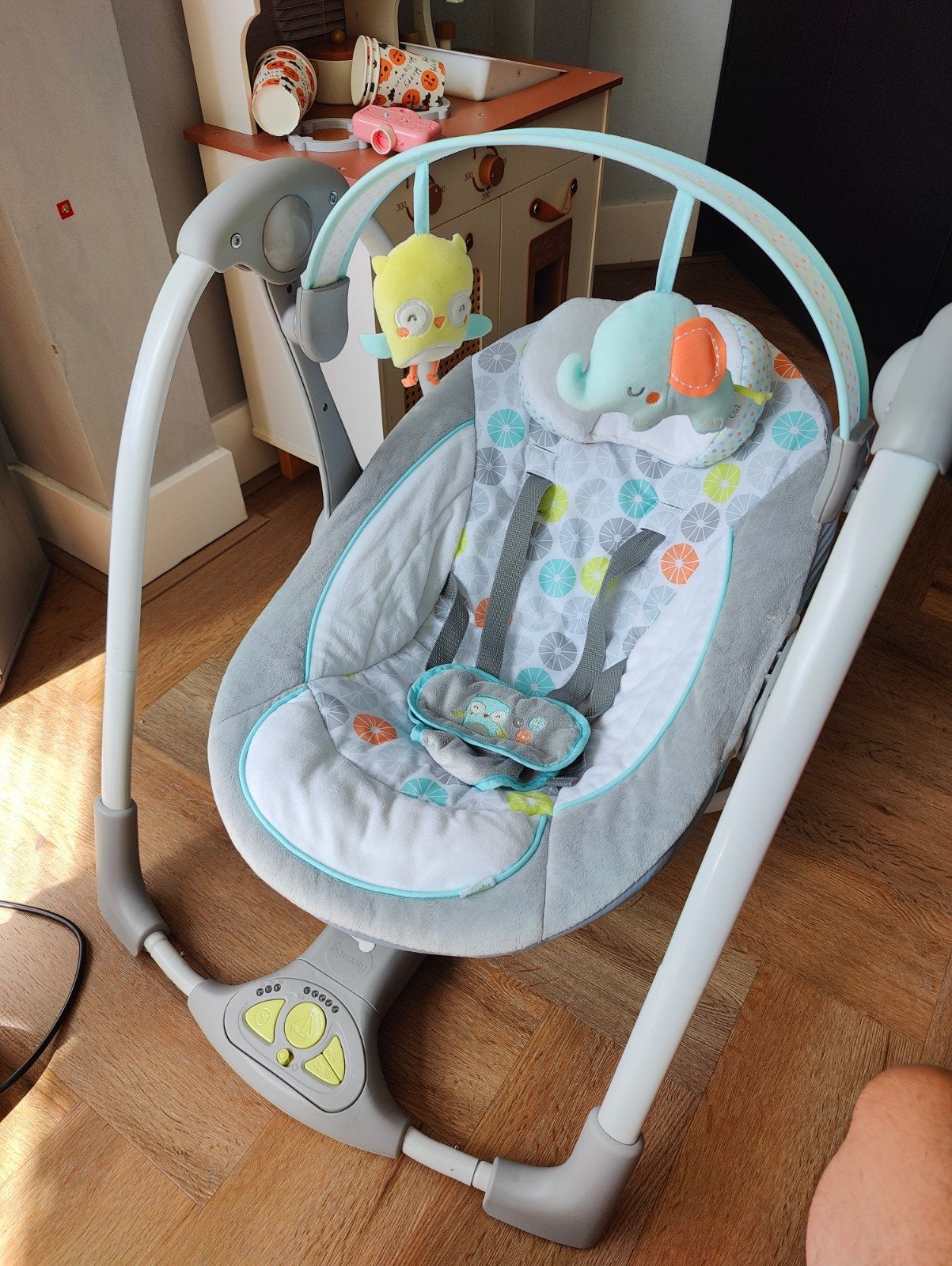 Baby swing ingenuity swing'n'go, Ophalen, Zo goed als nieuw