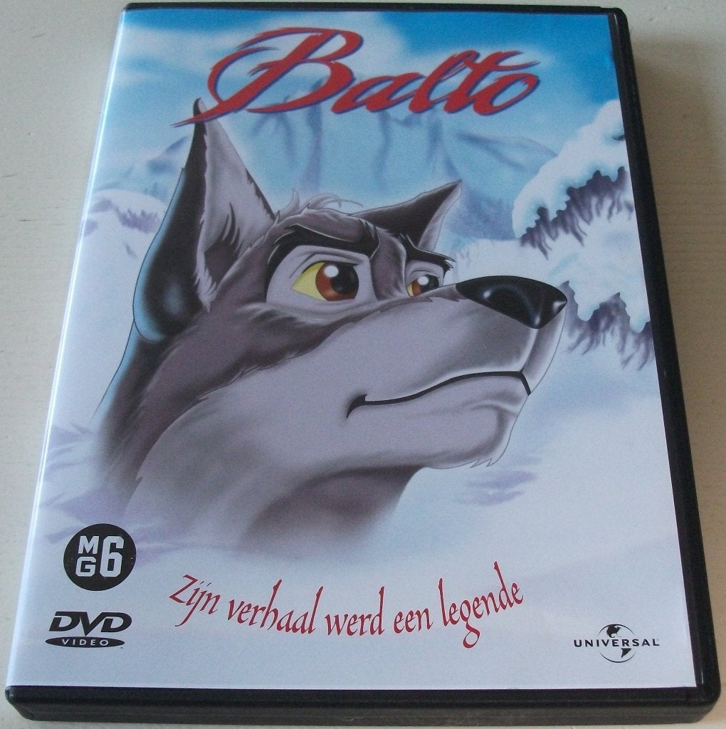 Dvd *** BALTO *** Zijn verhaal werd een Legende, Cd's en Dvd's, Dvd's | Tekenfilms en Animatie, Tekenfilm, Amerikaans, Ophalen of Verzenden