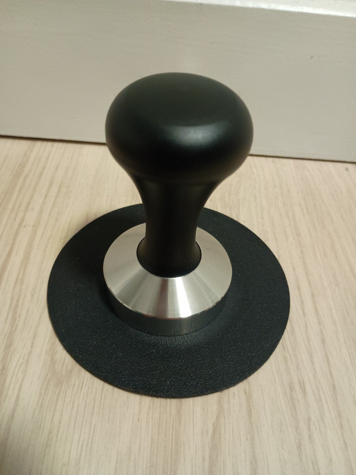 Koffie barista tamper/stamper RVS 50,88 mm nieuw in doos, Ophalen of Verzenden