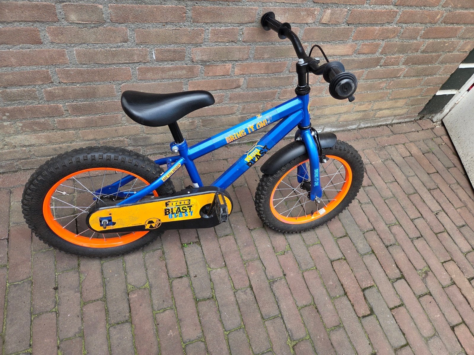Jongens fiets 16 inch, Fietsen en Brommers, Ophalen, Gebruikt, 16 tot 20 inch