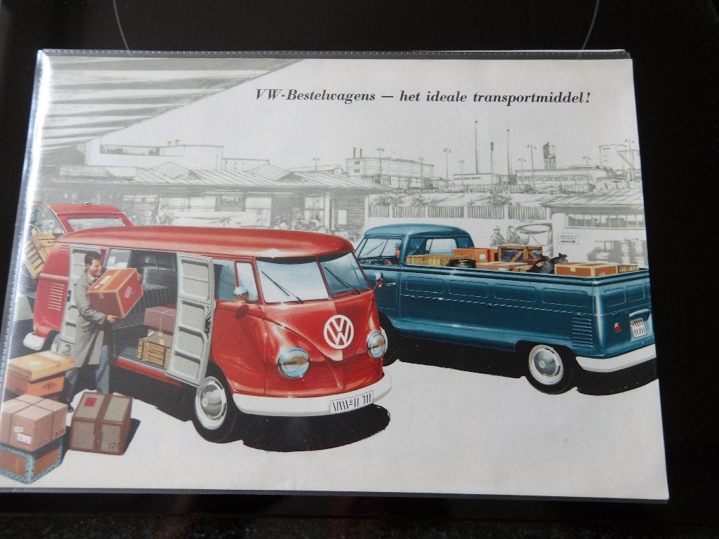 VW Bestelwagens - Het ideale transportmiddel! brochure, Volkswagen AG, Ophalen of Verzenden, Zo goed als nieuw, Volkswagen