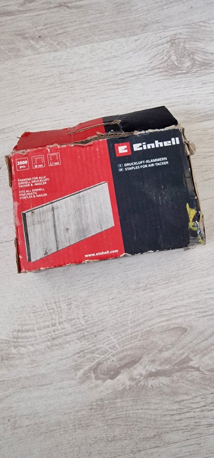 Einhell nieten voor tacker - 2000 stuks, 40 mm, Ophalen of Verzenden, Nieuw, Tacker/nietmachine