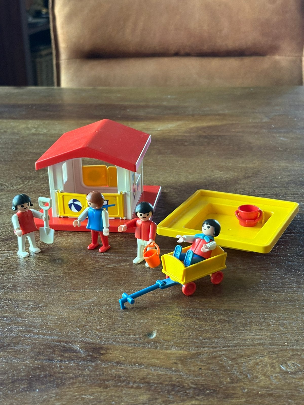 Vintage Playmobil speelhuisje, Ophalen of Verzenden, Gebruikt