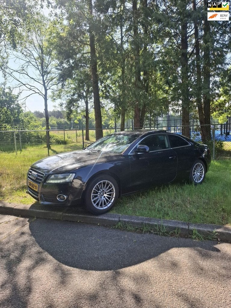Audi A5 Coupé 1.8 TFSI Pro Line panoramadak, Voorwielaandrijving, 730 kg, Gebruikt, 1370 kg