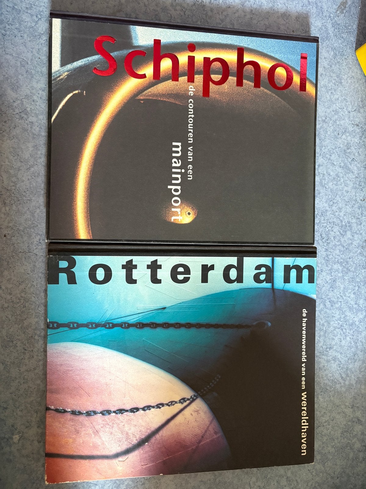 Boeken: Schiphol en Rotterdam - De Contouren van een Mainpor, Boeken, Ophalen of Verzenden, Zo goed als nieuw, Overige typen