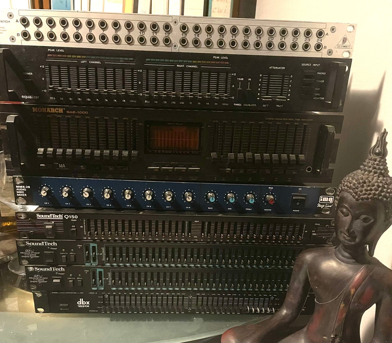 Diverse 19” EQ’s, Ophalen of Verzenden, Zo goed als nieuw, Overige merken