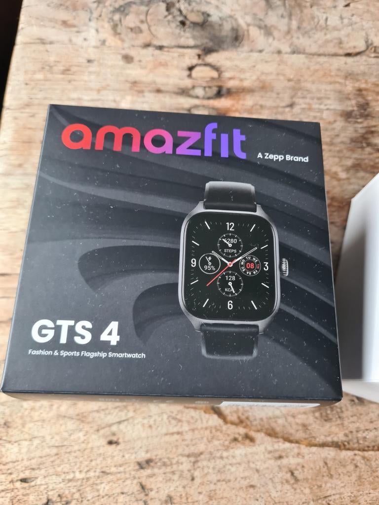 Amazfit GTS 4 Smartwatch, Ophalen, Gebruikt, Amazfit, Zwart