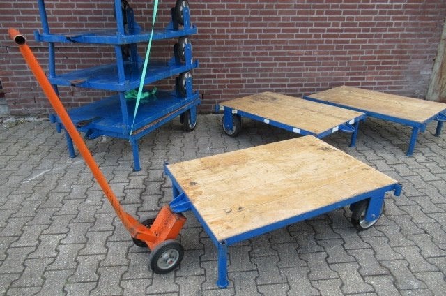 04927 PROFESSIONELE transportkar met hefschamel. Gebruikt, 100 liter of meer, Ophalen, Gebruikt, Transportkar