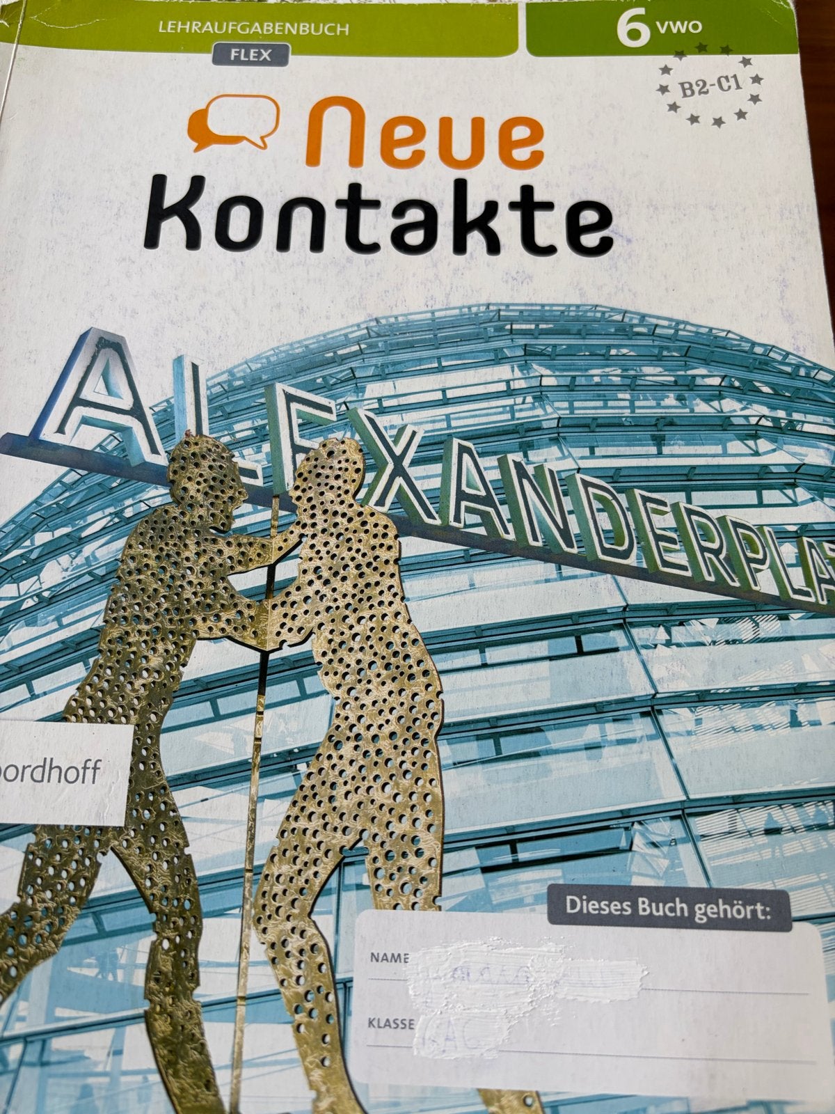Neue Kontakte 6 vwo Duits leer- en opgavenboek, Boeken, Ophalen of Verzenden, Gamma, Zo goed als nieuw