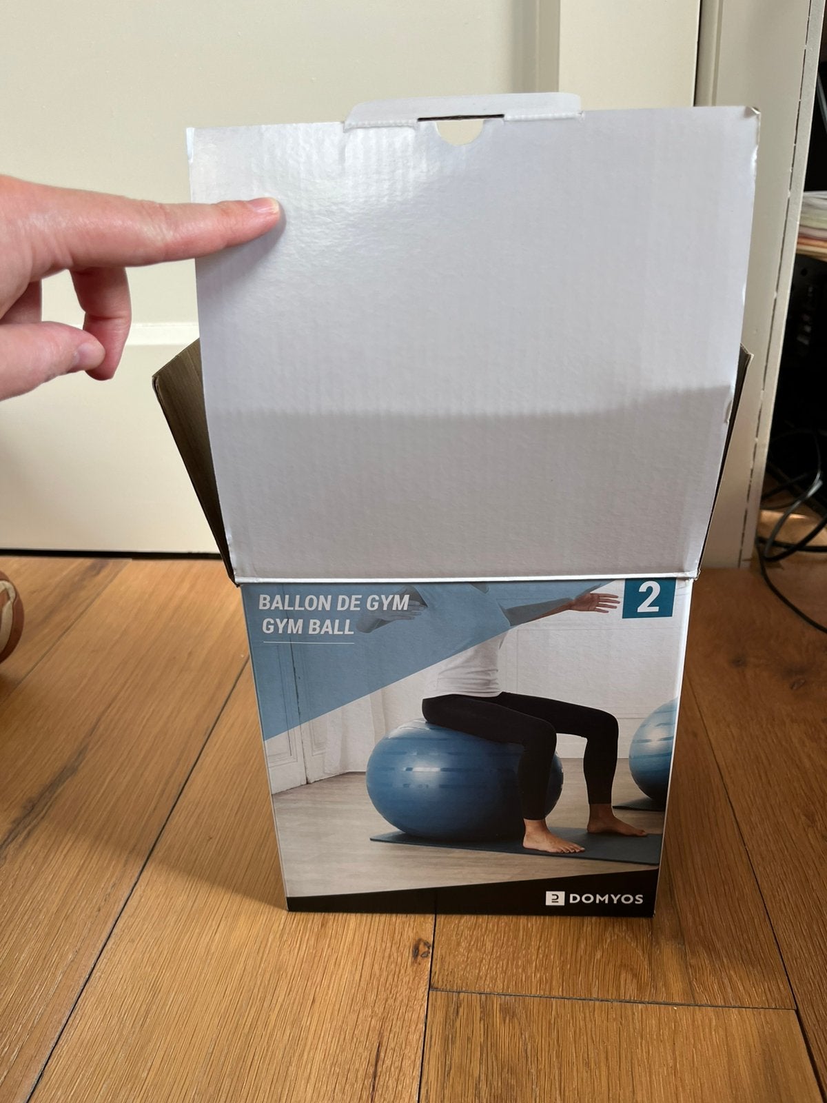 Decathlon fitness, yoga, of beval bal maat 2, Ophalen, Zo goed als nieuw