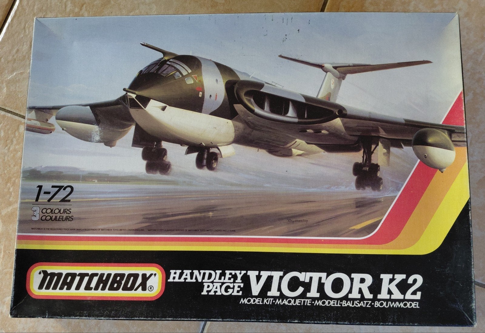 Matchbox Handley Page Victor K.2 Modelbouw Vliegtuig 1:72, Hobby en Vrije tijd, Modelbouw | Vliegtuigen en Helikopters, Overige merken