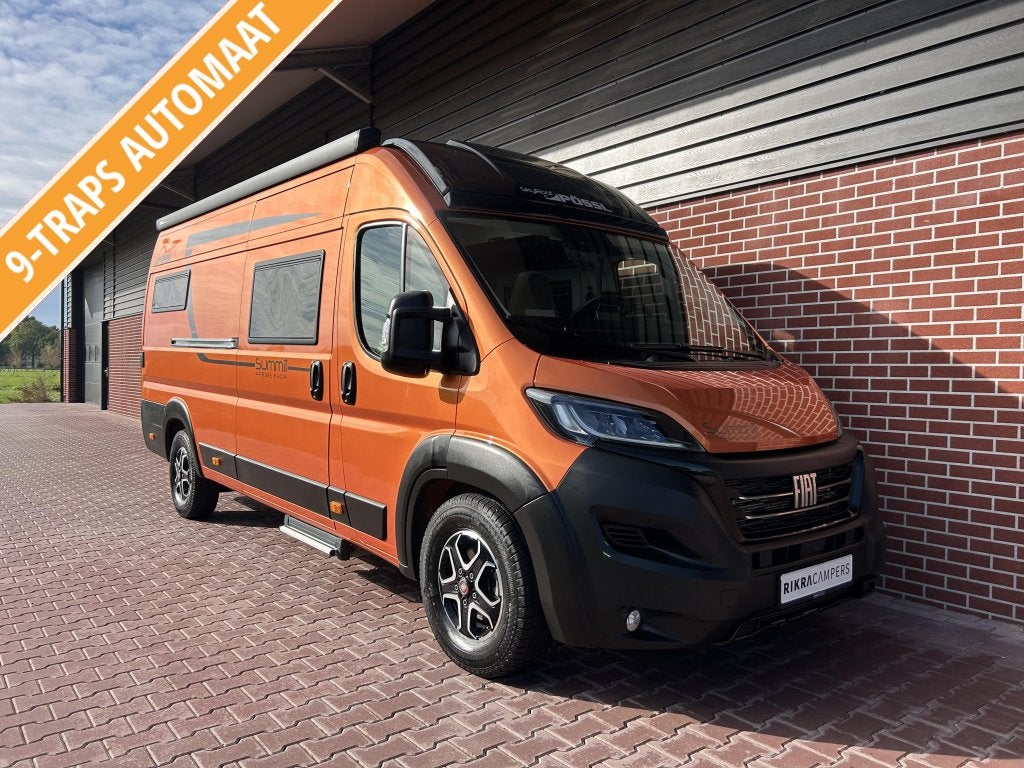 Pössl Summit Prime 640/Automaat/Skyroof/Nieuwstaat/, Caravans en Kamperen, Automaat, Buscamper of Camperbus, Fiat, Pössl