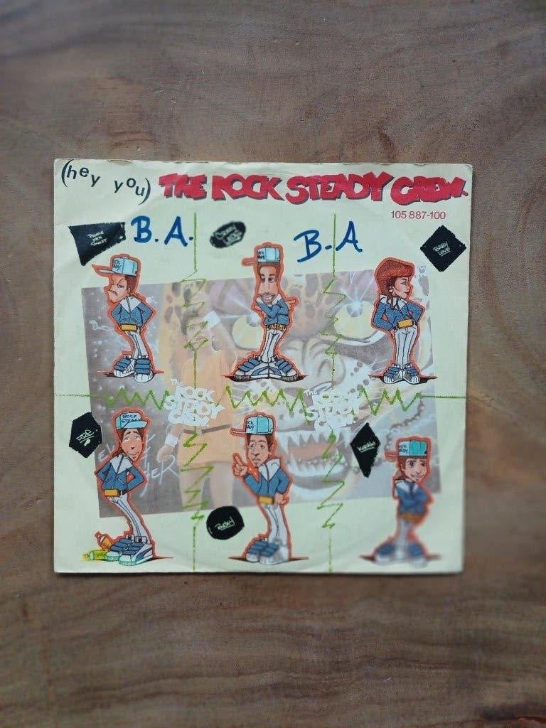 The Rock Steady Crew - Hey You - Single - Vinyl, Ophalen of Verzenden, Gebruikt, Overige formaten