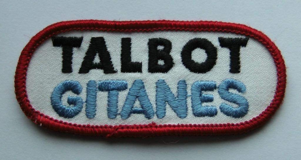 Talbot gitanes vintage patch badge opnaai embleem, Verzamelen, Ophalen of Verzenden, Nieuw, Formule 1