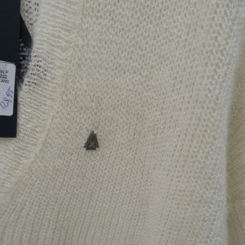 Foto 4 van Oversized pulleke crème v-hals heel zacht Gaastra mt 40-42