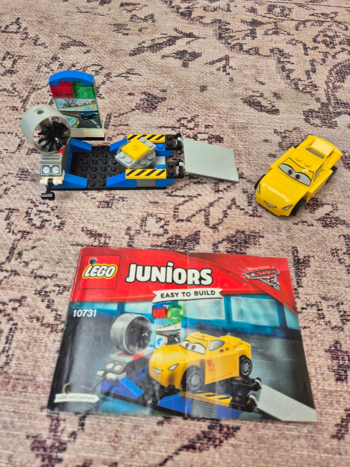 LEGO Juniors Cars 3 Florida 500 Finale 10731 Bliksem McQueen, Ophalen, Gebruikt, Overige merken