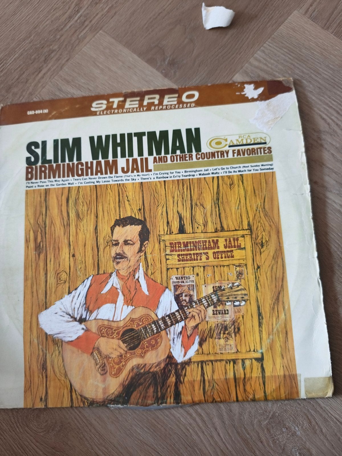 Slim Whitman - Birmingham Jail & Other Country Favorites LP, Ophalen of Verzenden, Gebruikt, Album, Country