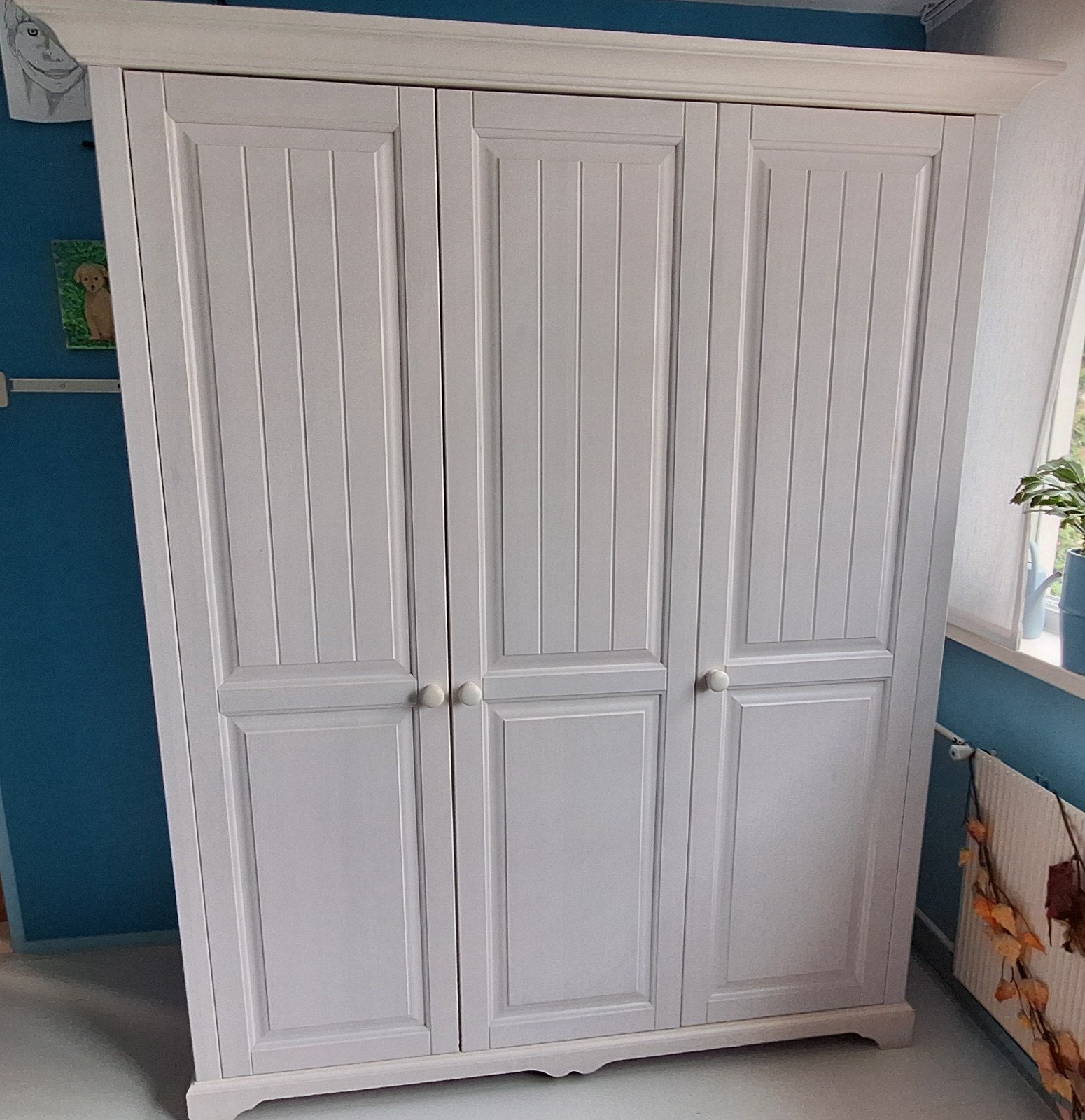 Complete tienerkamer - Wit, zo goed als nieuw, Huis en Inrichting, Ophalen, 200 cm of meer, 150 tot 200 cm, Zo goed als nieuw