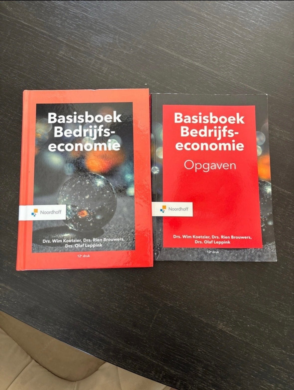 Basisboek Bedrijfseconomie + Opgaven (12e druk), Boeken, Ophalen of Verzenden, Gamma, Zo goed als nieuw, HBO