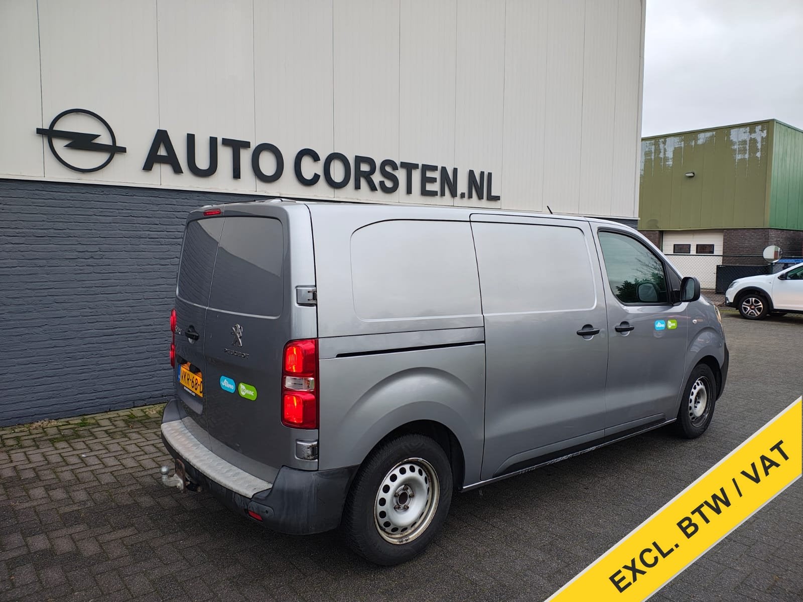 Peugeot Expert 1.5 BlueHDI 100 3-Persoons Navi Airco Trekhaa, Voorwielaandrijving, 4 cilinders, Parkeersensor, Leder en Stof