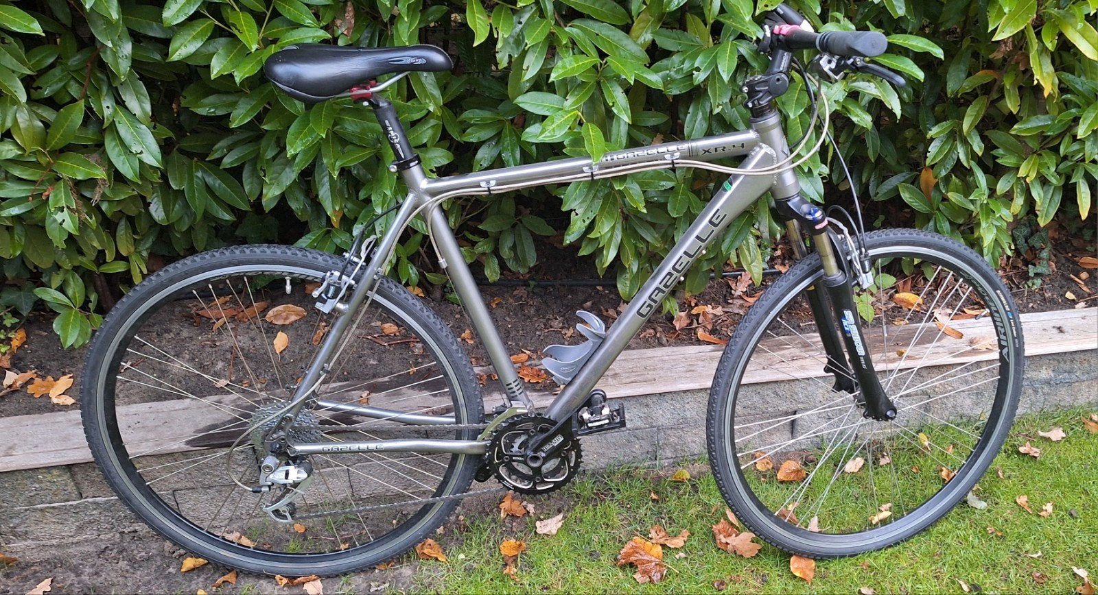 Gazelle SR Suntour heren sportfiets, Ophalen, Zo goed als nieuw, Minder dan 10 versnellingen, Gazelle