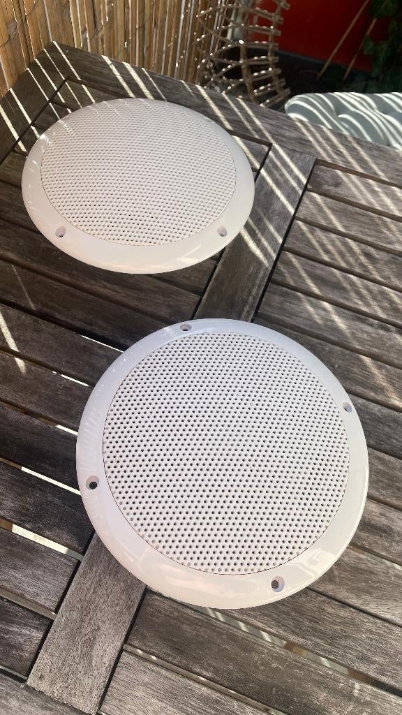 AquaSound waterdichte inbouw speakers 60W set van 2, Ophalen of Verzenden, Zo goed als nieuw, 60 tot 120 watt, Overige merken