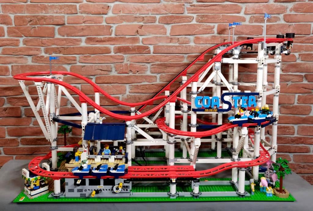 Lego rollercoaster 10261, Kinderen en Baby's, Speelgoed | Duplo en Lego, Gebruikt, Lego, Overige typen, Ophalen of Verzenden