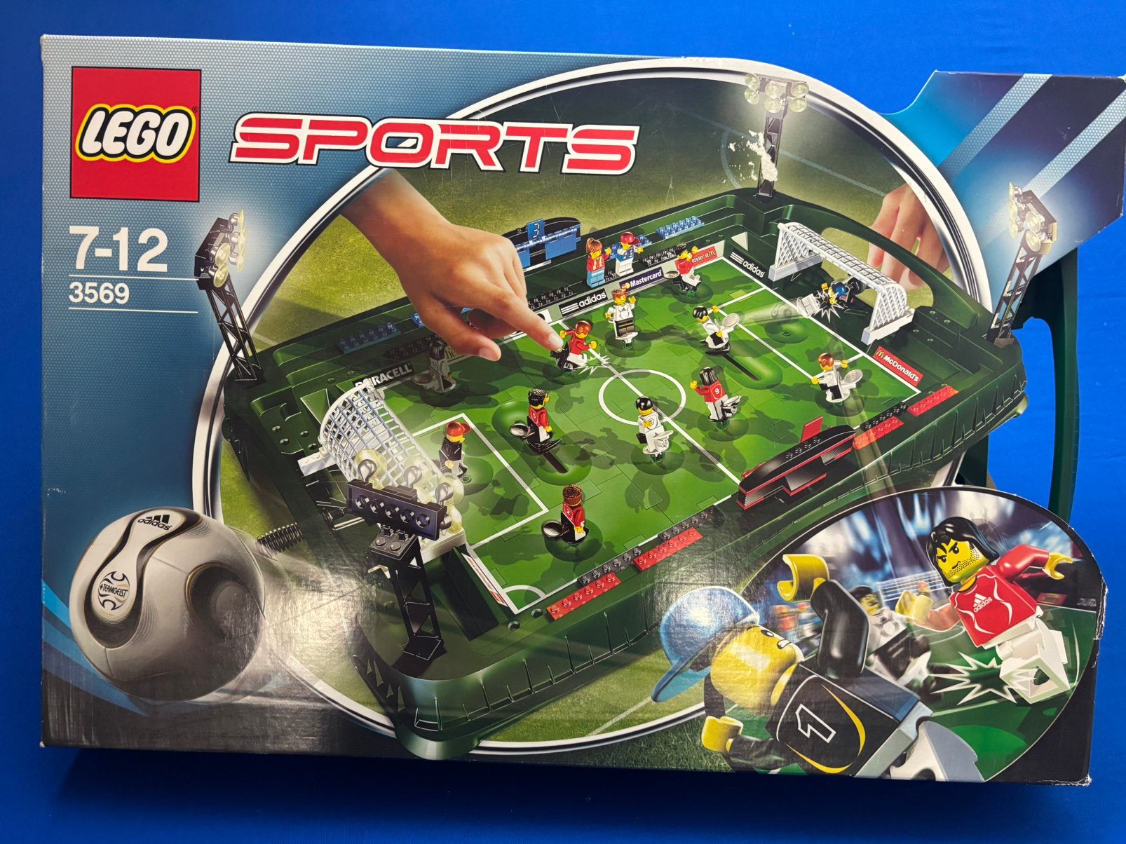 Lego Sports nr 3569 / Nieuw / Voetbalveld, Overige thema's, Lego, Nieuw, Ophalen of Verzenden