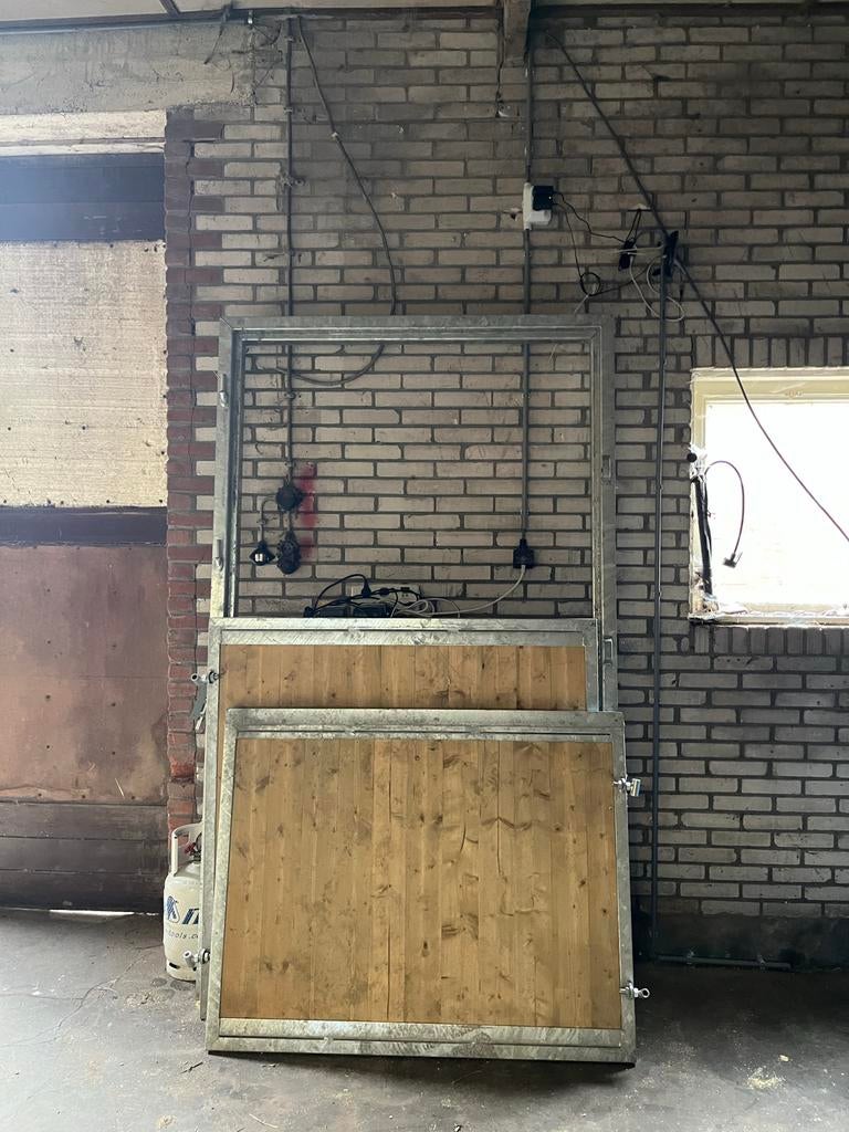 Paarden stal deur met stalen kozijn, Dieren en Toebehoren, Stalling en Weidegang