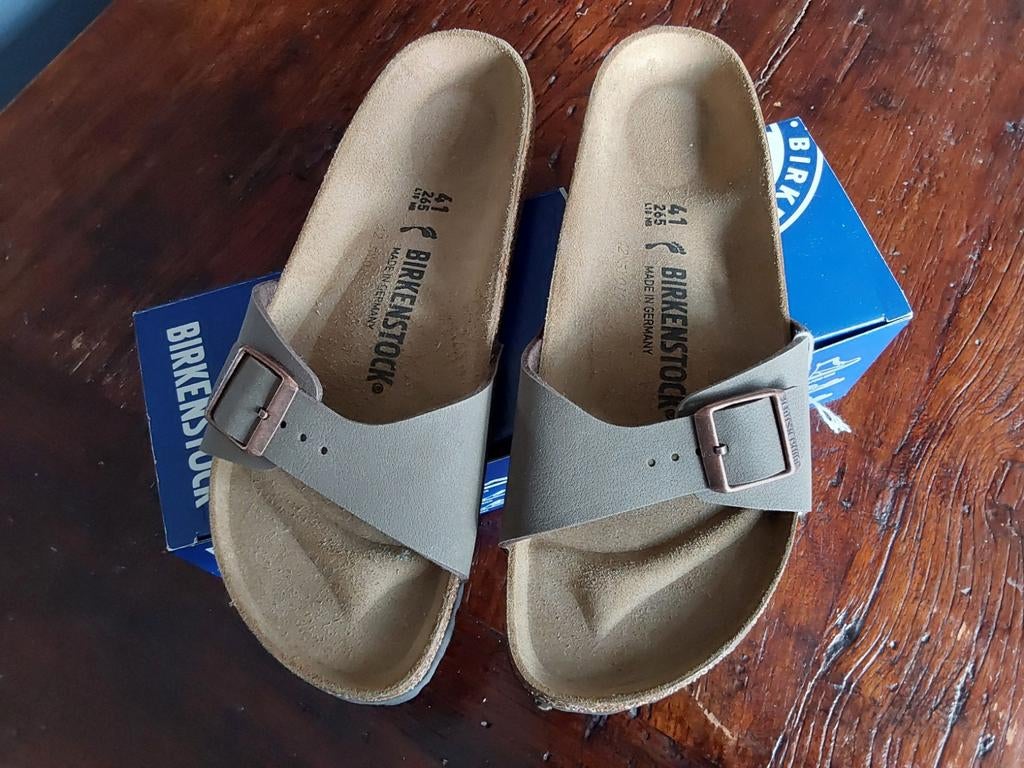 Slippers - Birkenstock - Madrid - Nieuw, Kleding | Dames, Schoenen, Ophalen of Verzenden, Nieuw, Roze