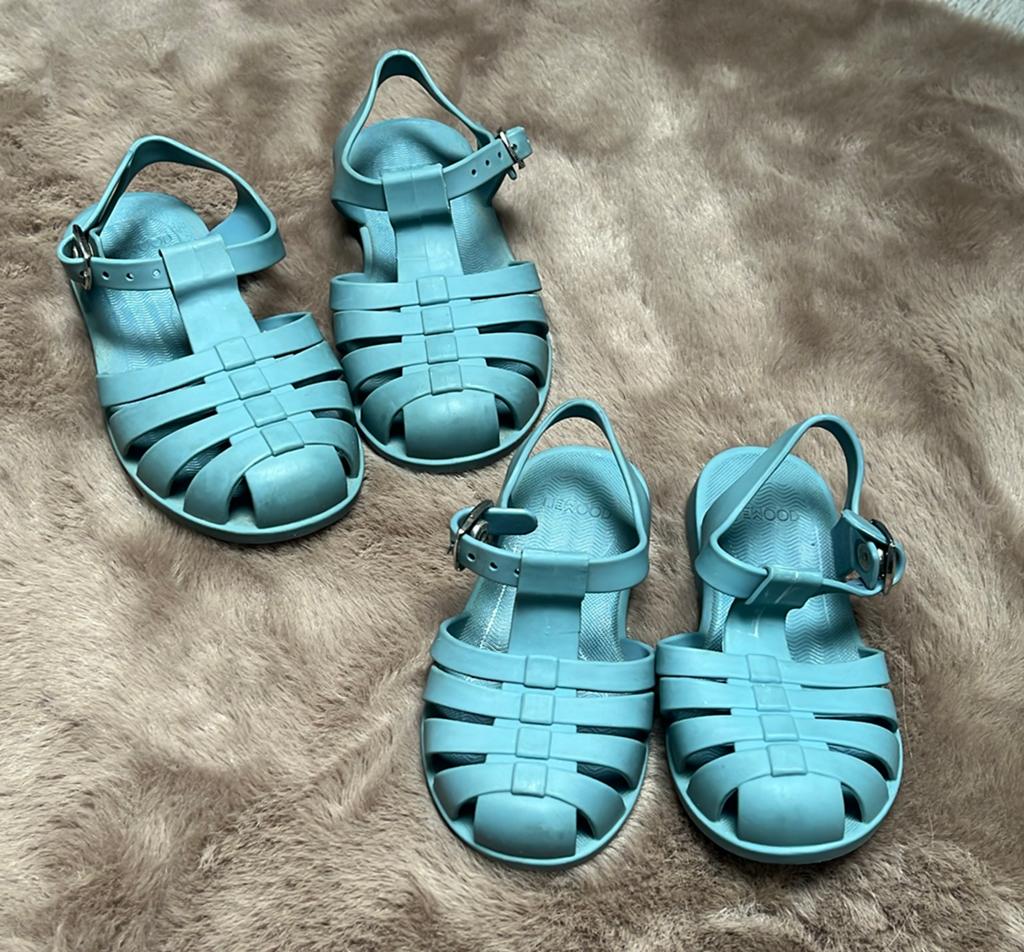 Sandalen blauw van merk Liewood maat 29 of 23, Ophalen of Verzenden, Gebruikt, Jongen of Meisje, Schoenen