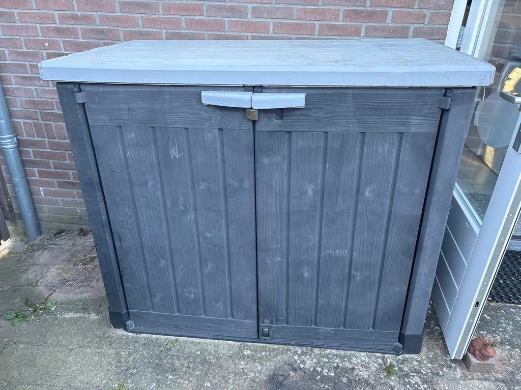 Keter Buitenopbergkast, Ophalen, Gebruikt, Kunststof, Containerberging