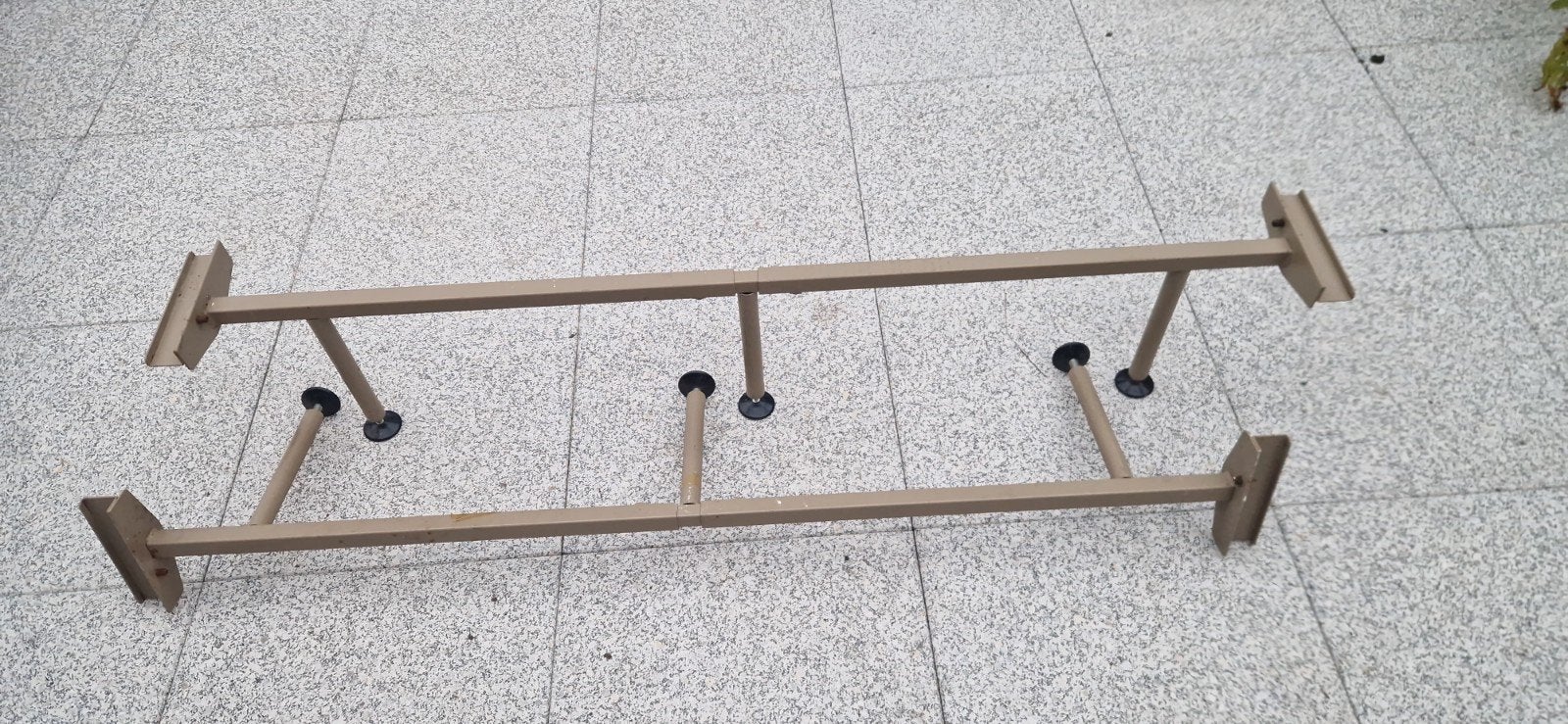 Auping  metalen onderzet bedpoten universele  bed poten, Ophalen of Verzenden, Tweepersoons, 200 cm, 90 cm