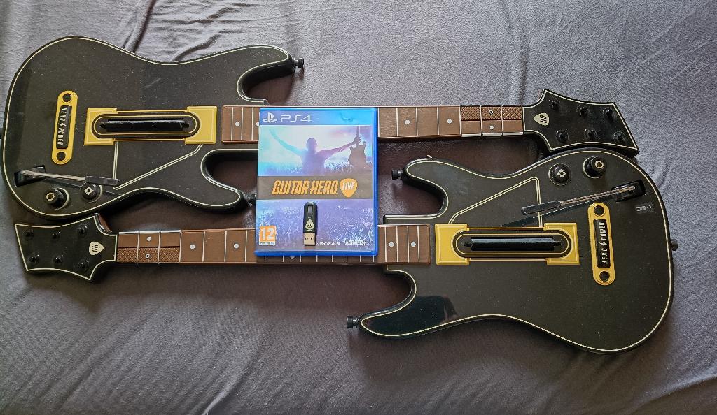 guitar hero live ps4, Spelcomputers en Games, Ophalen, Muziek, 1 speler, Zo goed als nieuw